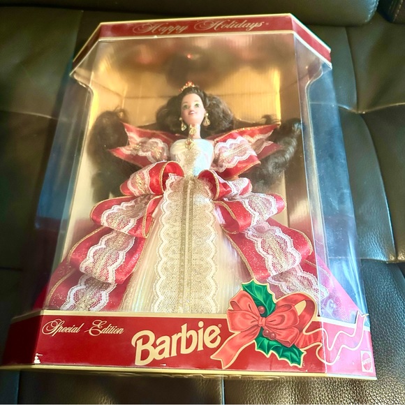 1997 Vintage New In Box Special Edition Happy Holidays Barbie - Picture 5 of 16